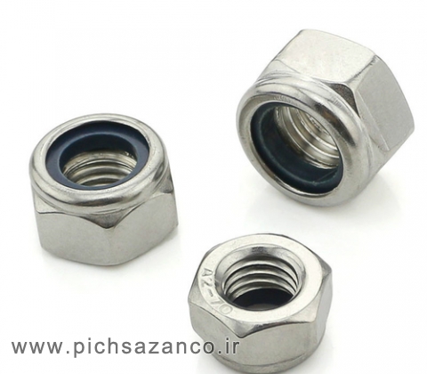 مهره کاسه نمدی آهنی گالوانیزه