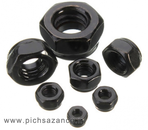 مهره کاسه نمدی فولادی کلاس 8